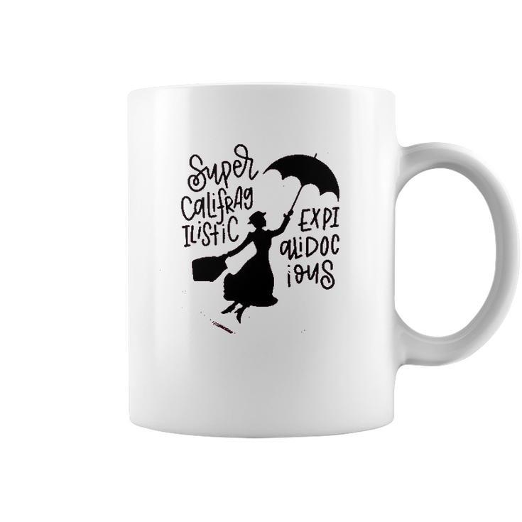 Mary Poppins Music  Women Supercalifragilisticexpialidocious Girls Coffee Mug