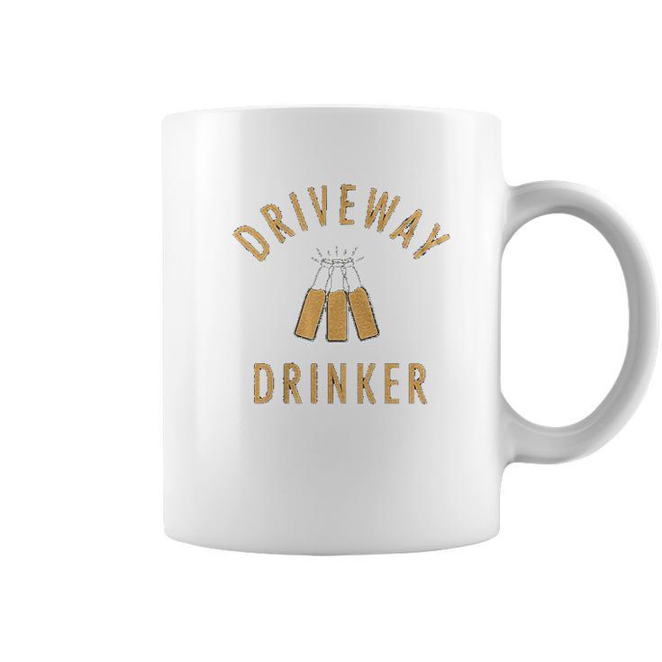 Mens Driveway  Social Distancing Coffee Mug