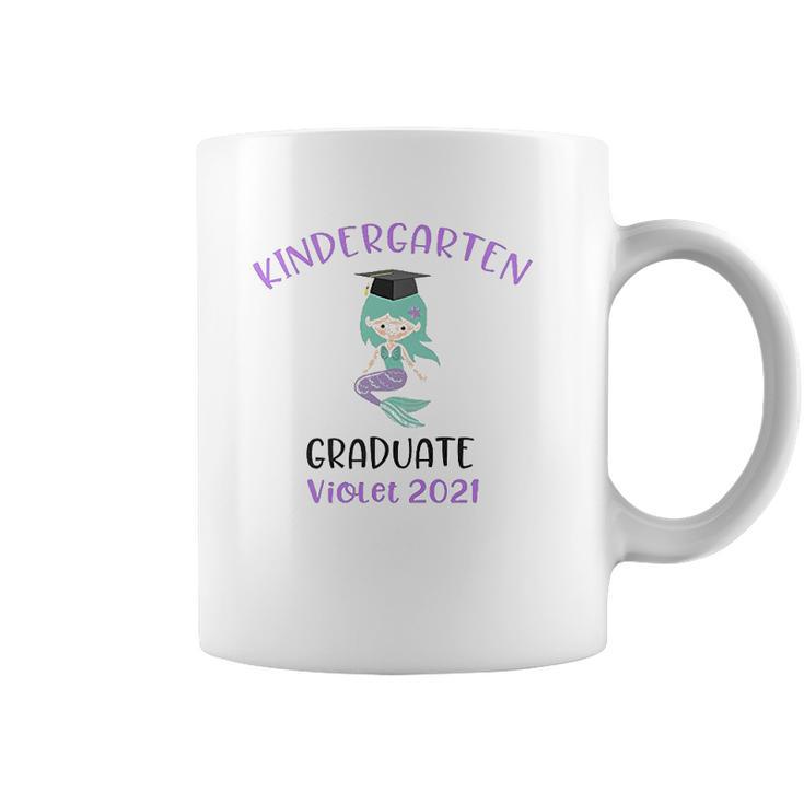 Mermaid Kindergarten Graduation  2021 Graduation Gift For Kindergarten Coffee Mug