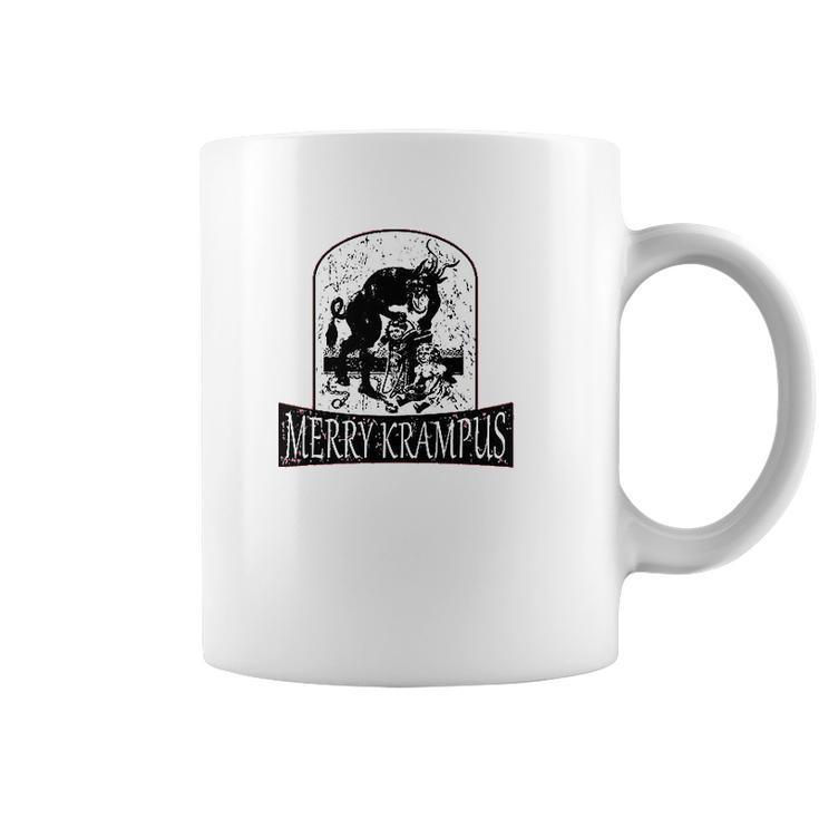 Merry Krampus Christmas Demon Coffee Mug