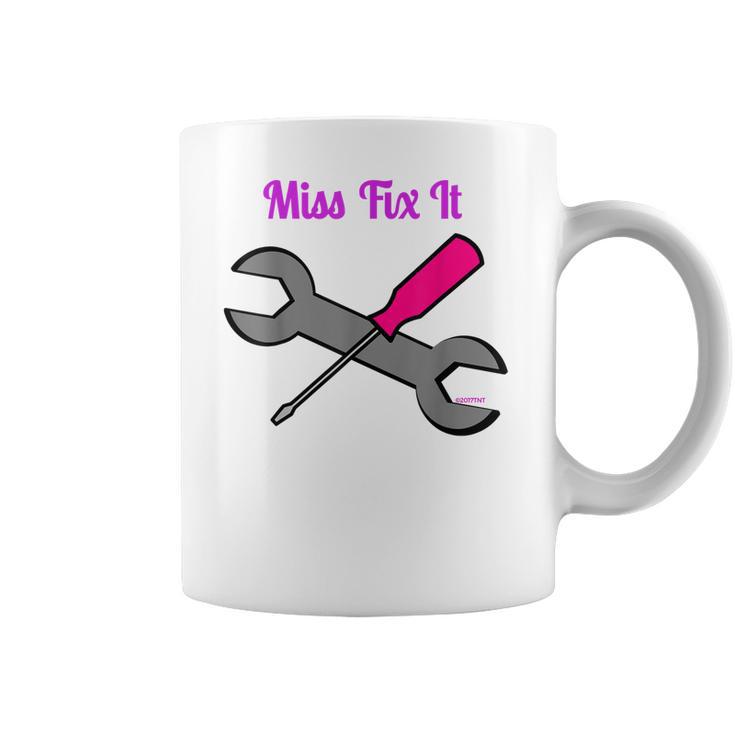 Miss Fix It Best Price Handywoman Tshirt Coffee Mug