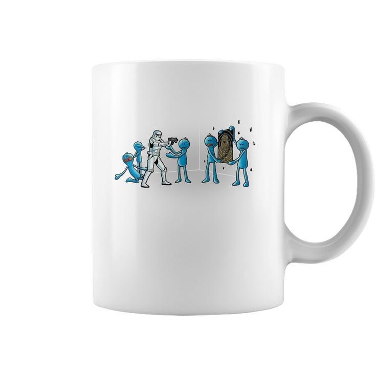 Mr Meeseeks And Stormtrooper Star War Shirt Coffee Mug