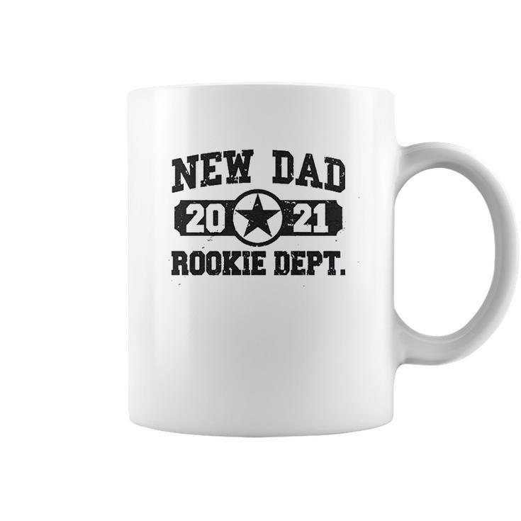 New Dad 2021 Rookie Department Coffee Mug