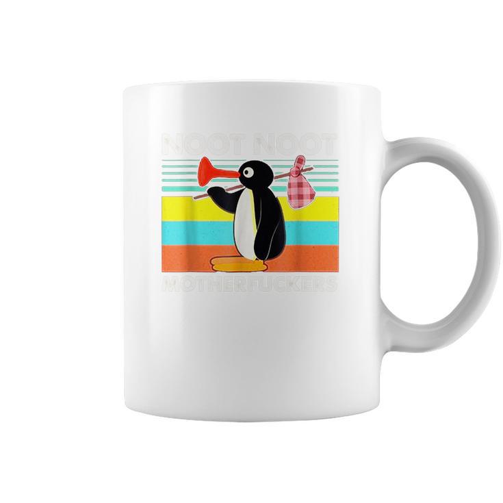 Noot Noot Motherfuckers Pingu District Vintage Coffee Mug