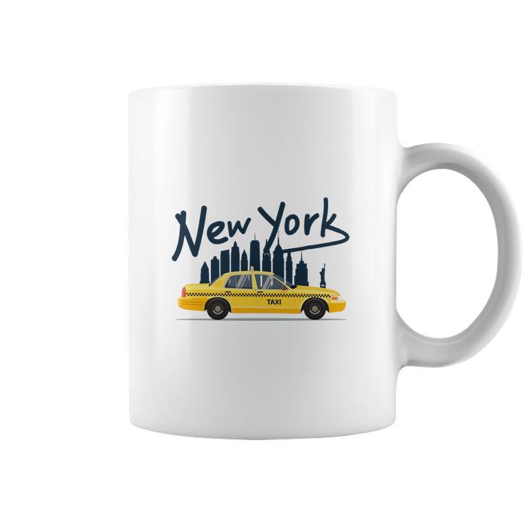 Nyc New York Yellow Cab Taxi Gift Souvenir Coffee Mug