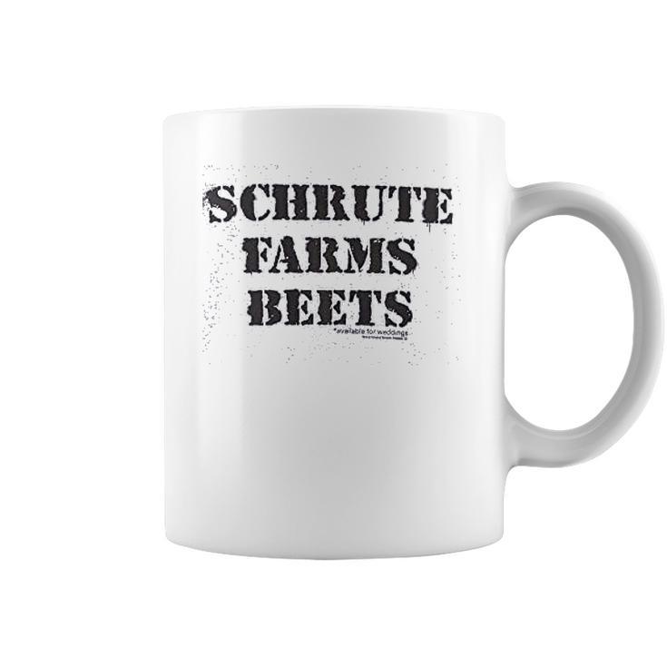 The Office Schrute Farm Beets Gray Coffee Mug