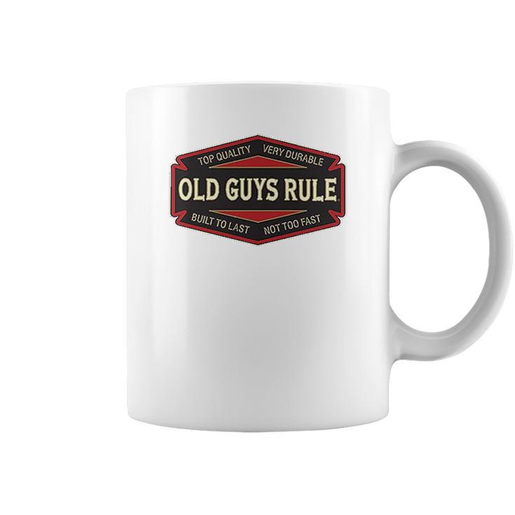 Old Guys Rule Built To Last Gravel Coffee Mug