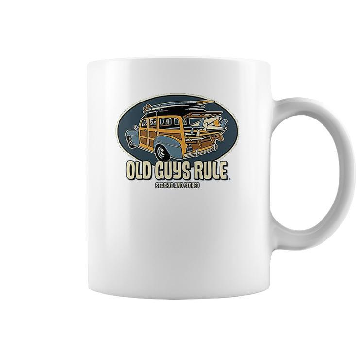 Old Guys Rule Stacked And Stoked Coffee Mug