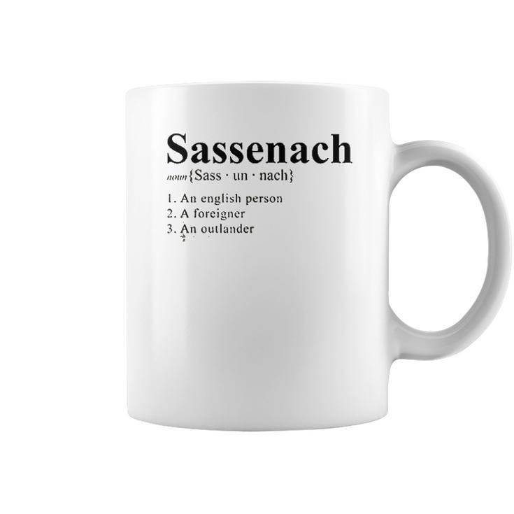 Outlander Sassenach Defined Coffee Mug