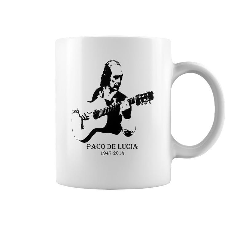 Paco De Lucia Silhouette Vintage Coffee Mug