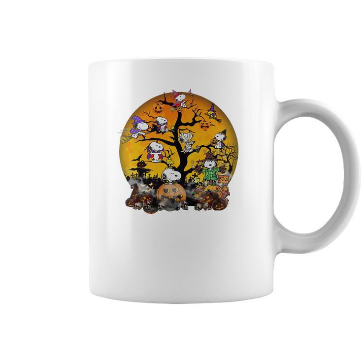 Peanuts Snoopy Halloween Tree Shirt Coffee Mug