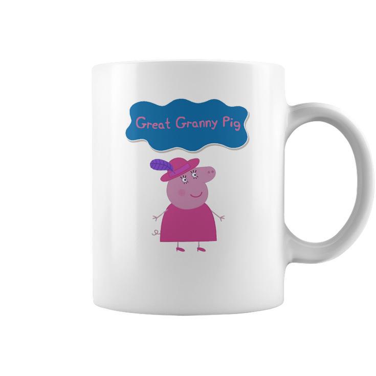 Peppa Pig Peppa Pig Shirt Granny Pig Great Granny Pig Coffee Mug