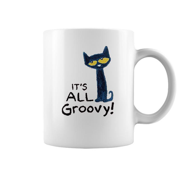 Pete The Cat Its All Groovy Coffee Mug