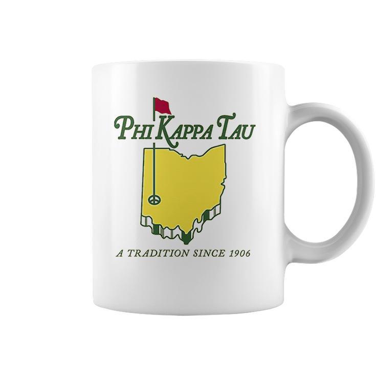 Phi Kappa Tau Fraternity Golf Comfort Colors Coffee Mug