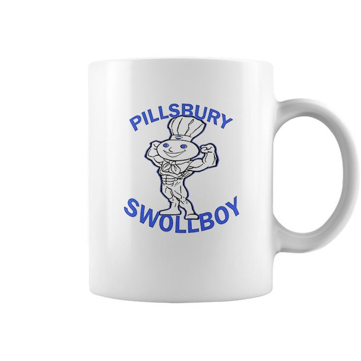 Pillsbury Swollboy Pumped Popping Fresh Parody Coffee Mug