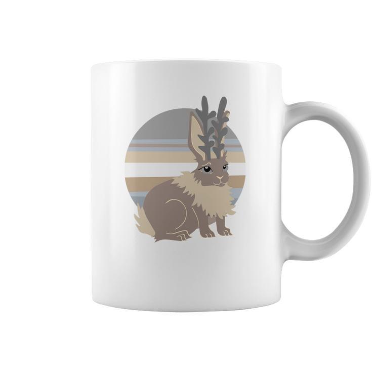 Planet Jackalope  Funny Rabbit Coffee Mug