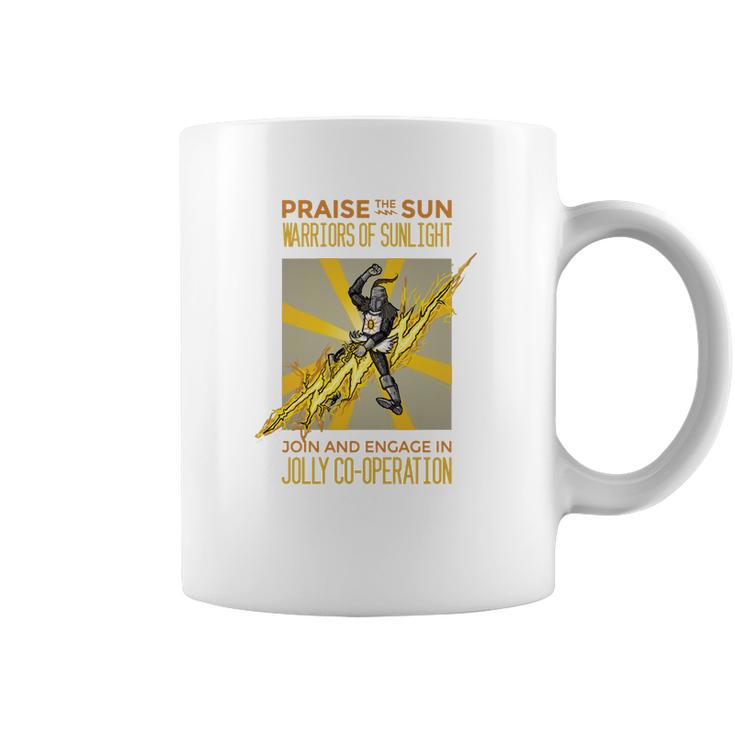 Praise The Sun Warriors Of Sunlight Coffee Mug