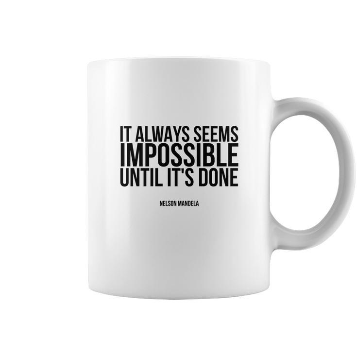 Quote From Nelson Mandela Coffee Mug