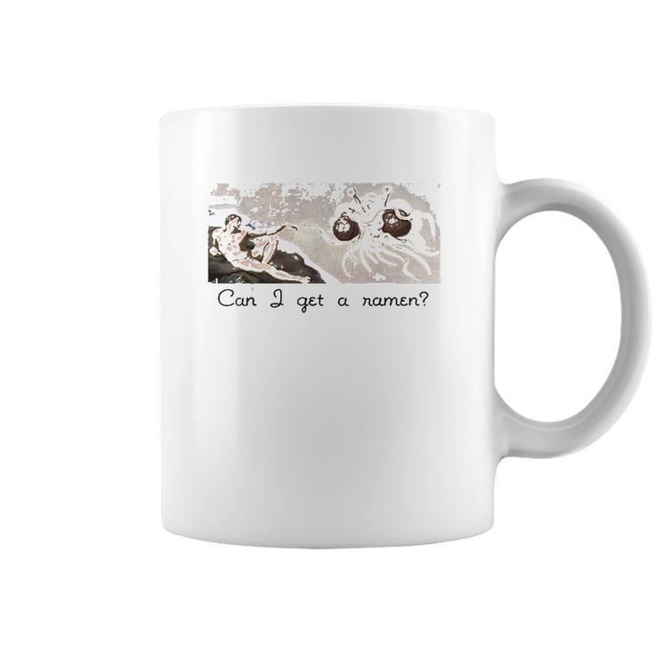 Can I Get A Ramen Flying Spaghetti Monster Funny Gift Coffee Mug