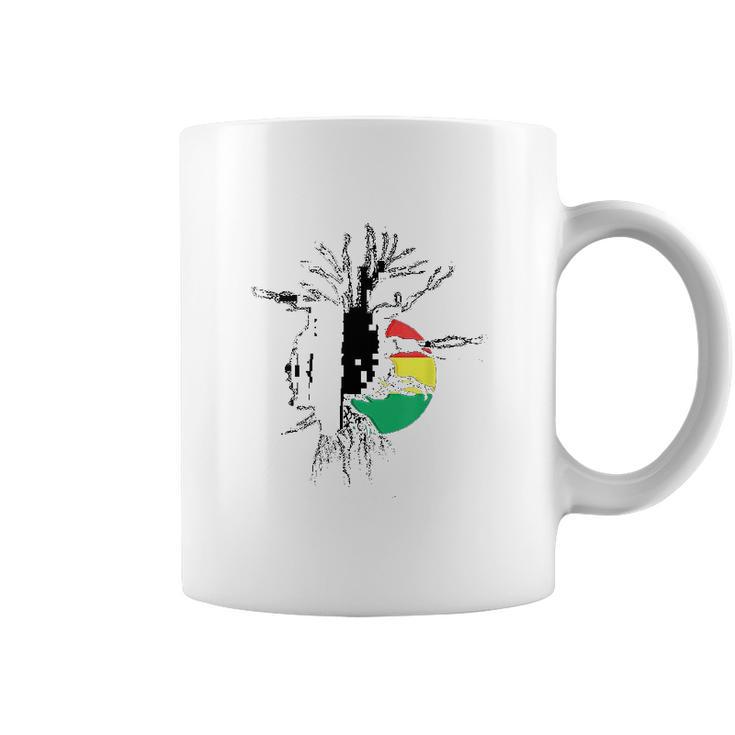 Rasta  Dreads Ethiopian Flag Reggae Roots Clothing Coffee Mug