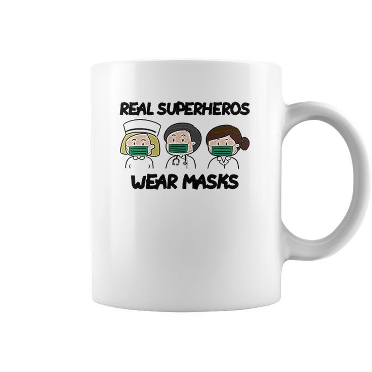 Real Superheros Nurse Doctor Coffee Mug