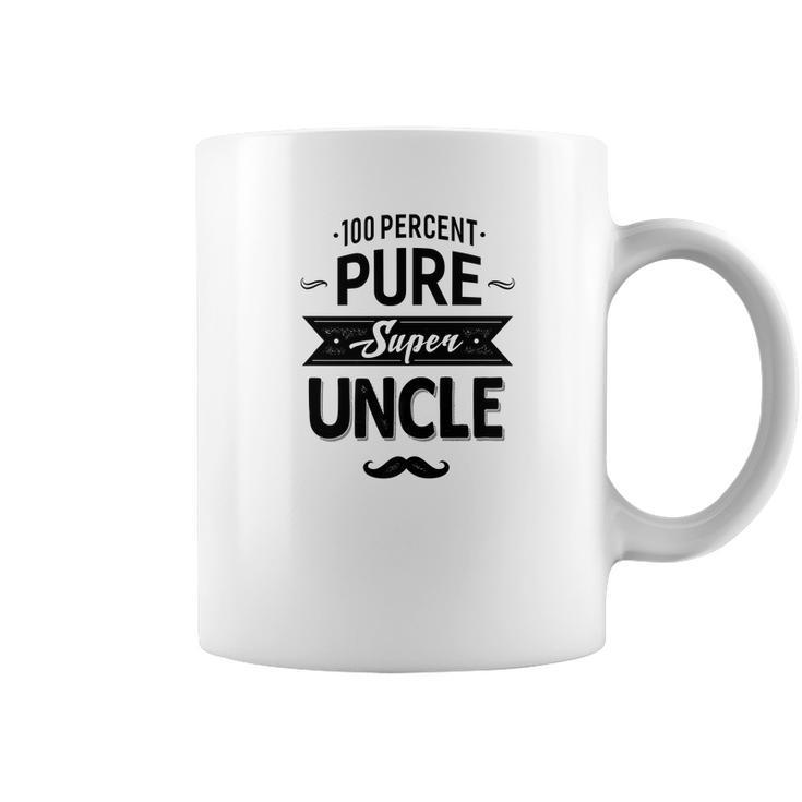 Mens Relative Gift Super Uncle Grandpa Men Coffee Mug