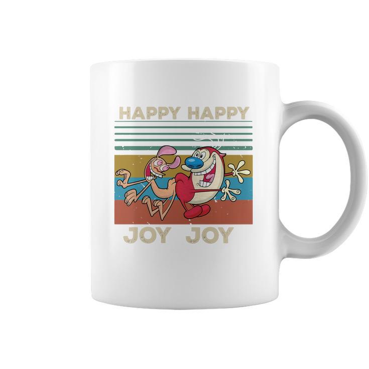 Ren And Stimpy Happy Happy Joy Joy Coffee Mug