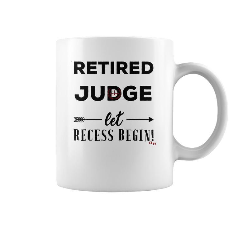 Retired Judge Best Law Coffee Cup Judges Coffee Mug