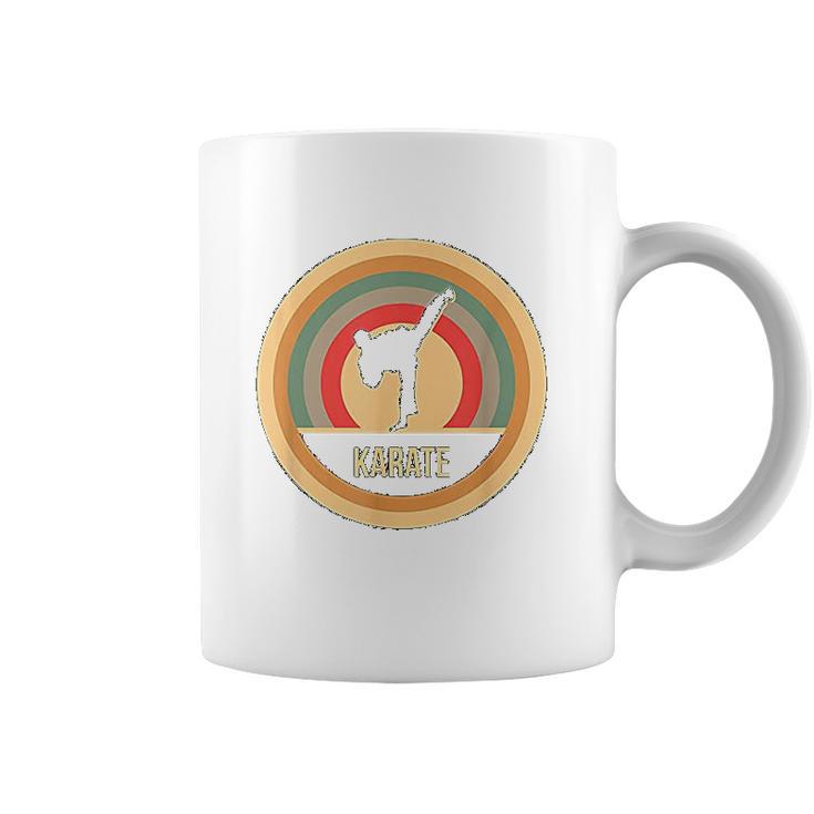 Retro Vintage Karate Gift For Karateka Martial Artists Coffee Mug