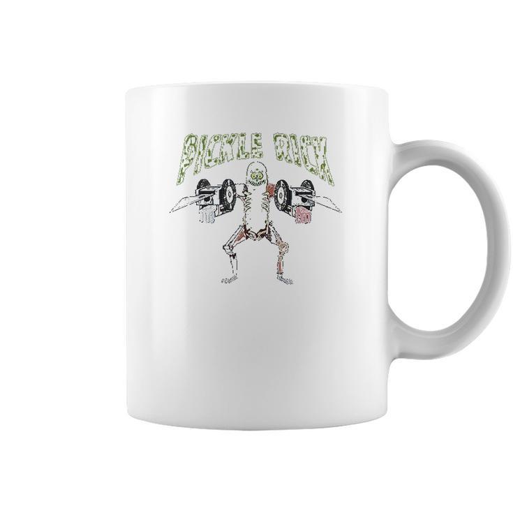 Ripple Junction Rick And Morty Adult Unisex Exo Suit Pickle Rick Light Weight 100 Cotton Crew T-Shirt Coffee Mug