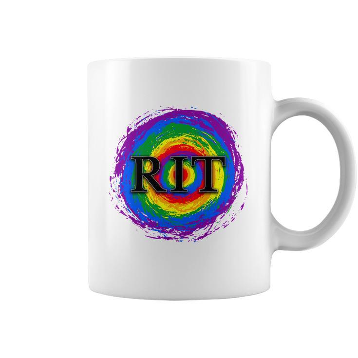 Rochester Institute Of Technology University Rainbow Flag 2020 Coffee Mug