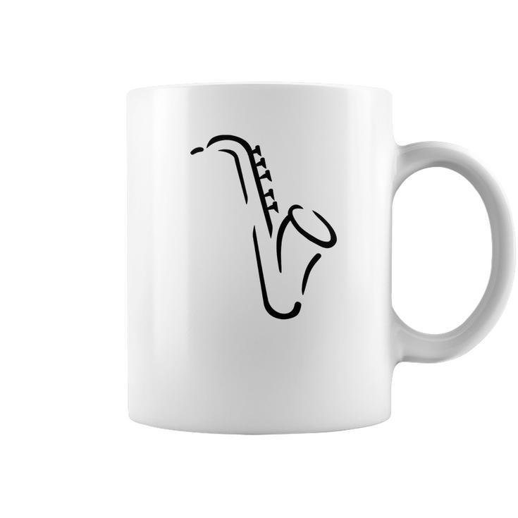 Saxophone T-Shirts - Mens T-Shirt Coffee Mug