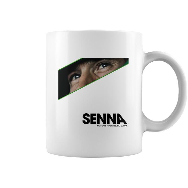 Senna No Fear  No Limits No Equal Coffee Mug