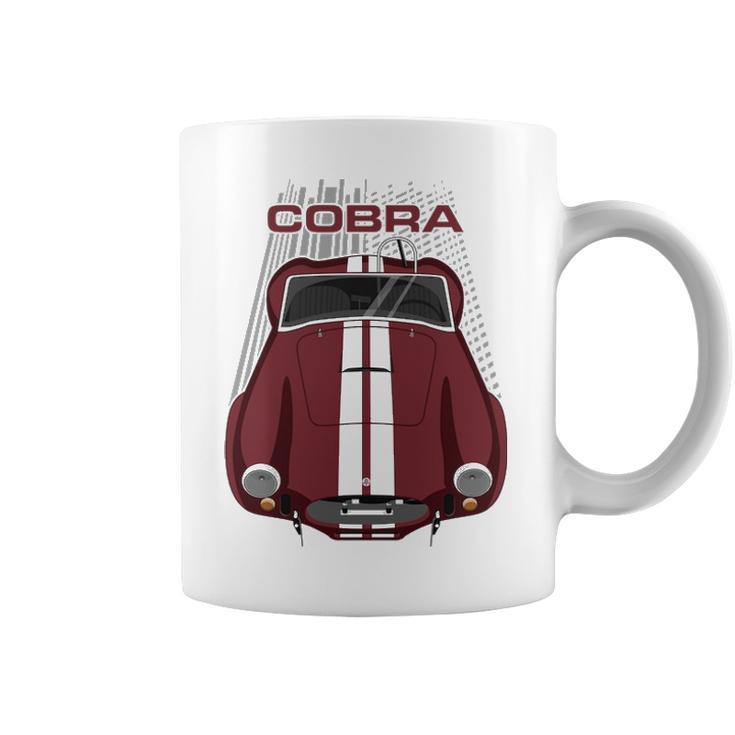 Shelby Ac Cobra 427   Maroon Coffee Mug