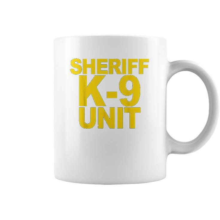 Sheriff K9 Unit Coffee Mug