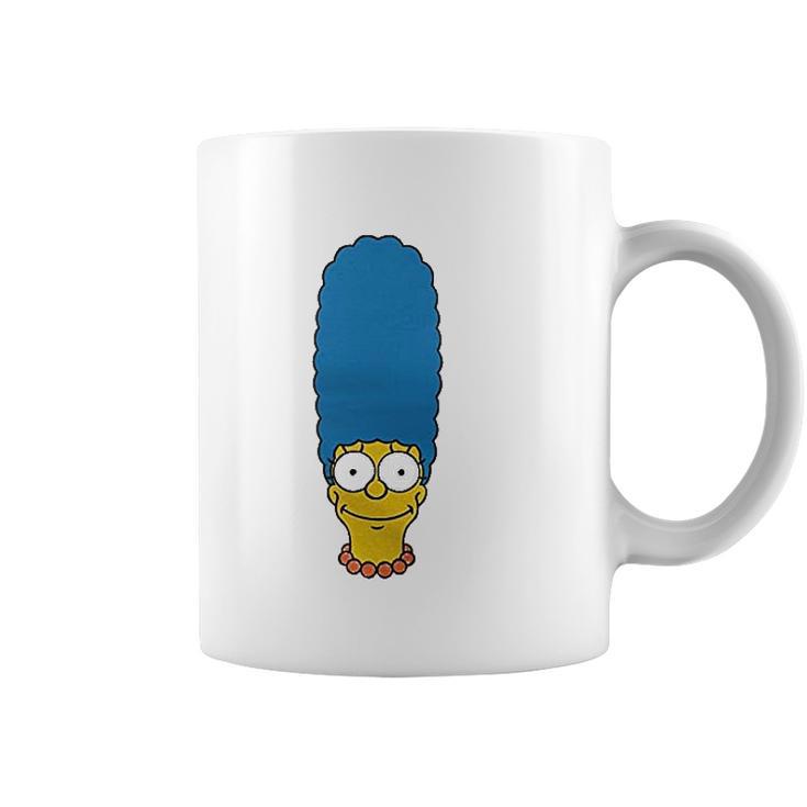 The Simpsons Marge Face Coffee Mug