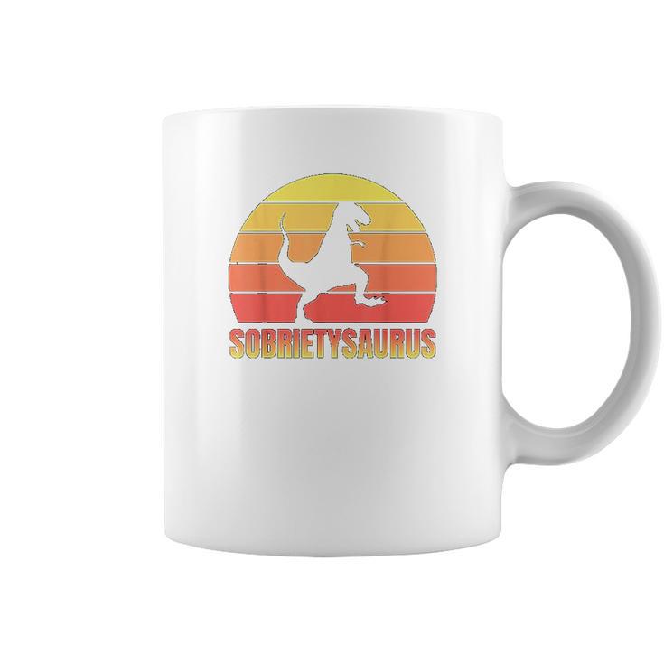 Sobriety Trex Alcoholics Anonymous Aa Sober Af Gift Coffee Mug