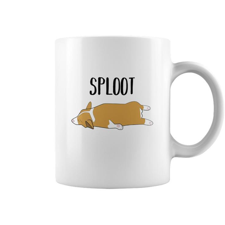 Sploot Corgi Tee Coffee Mug