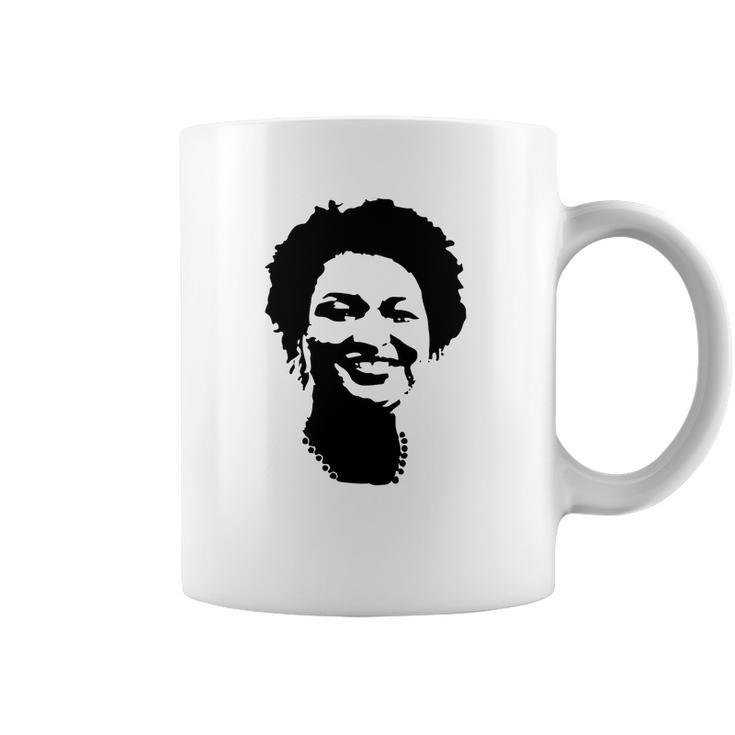 Stacey Abrams Portrait Gift Coffee Mug