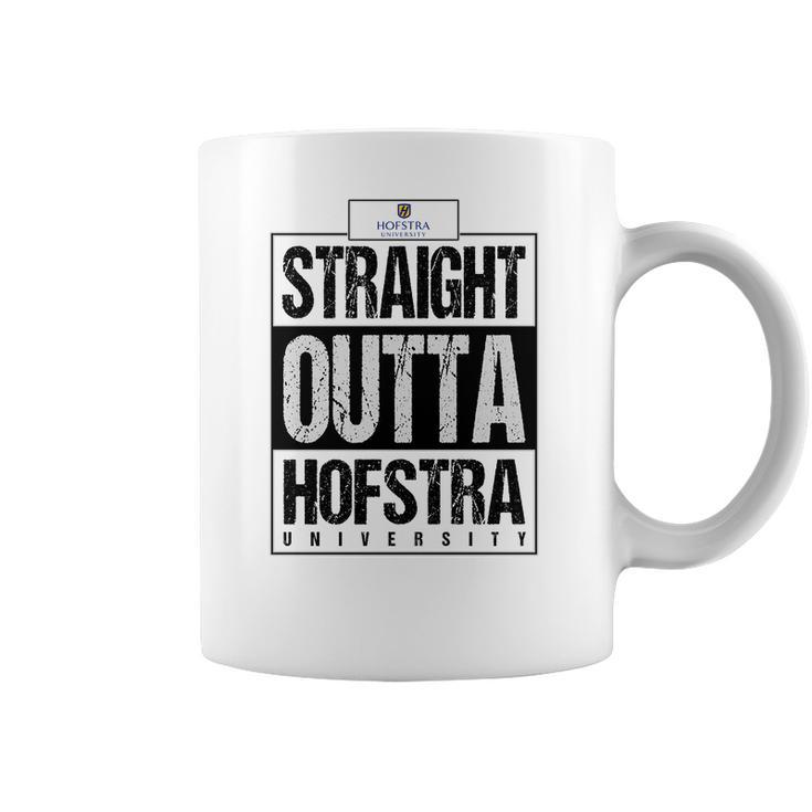 Straight Outta Hofstra University Funny Gift Coffee Mug