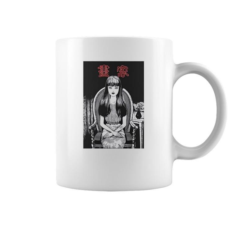 Tomie Junji Ito Uzumaki Cult Horror Manga Coffee Mug