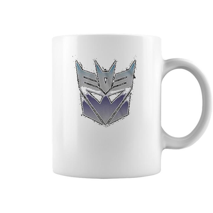 Transformers Decepticons Distressed Coffee Mug