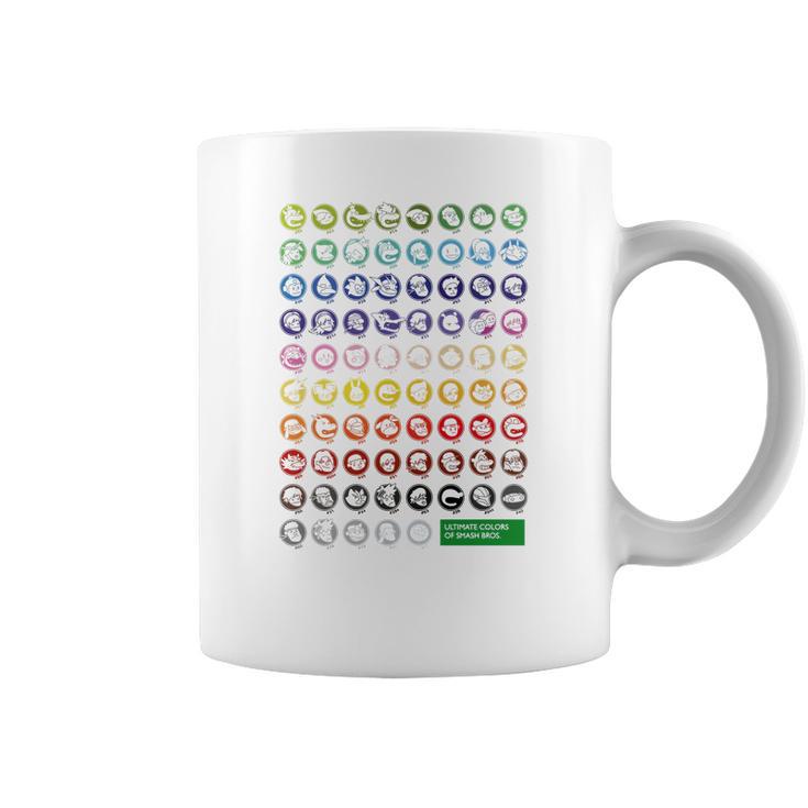 Ultimate Colors Of Smash Bros Coffee Mug