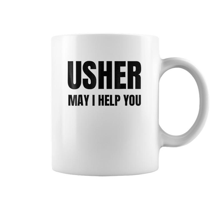 Usher Uniform Christians Gift Coffee Mug