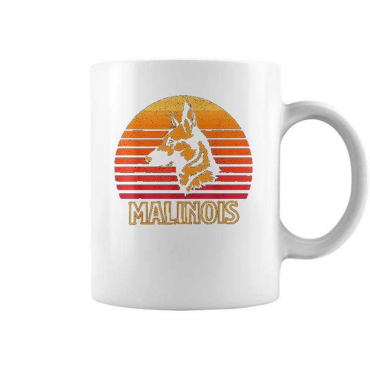 Vintage Belgian Malinois Dog Retro Malinois Gift Birthday Coffee Mug