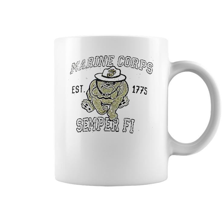 Vintage Usmc Chesty Semper Fi Retro Coffee Mug