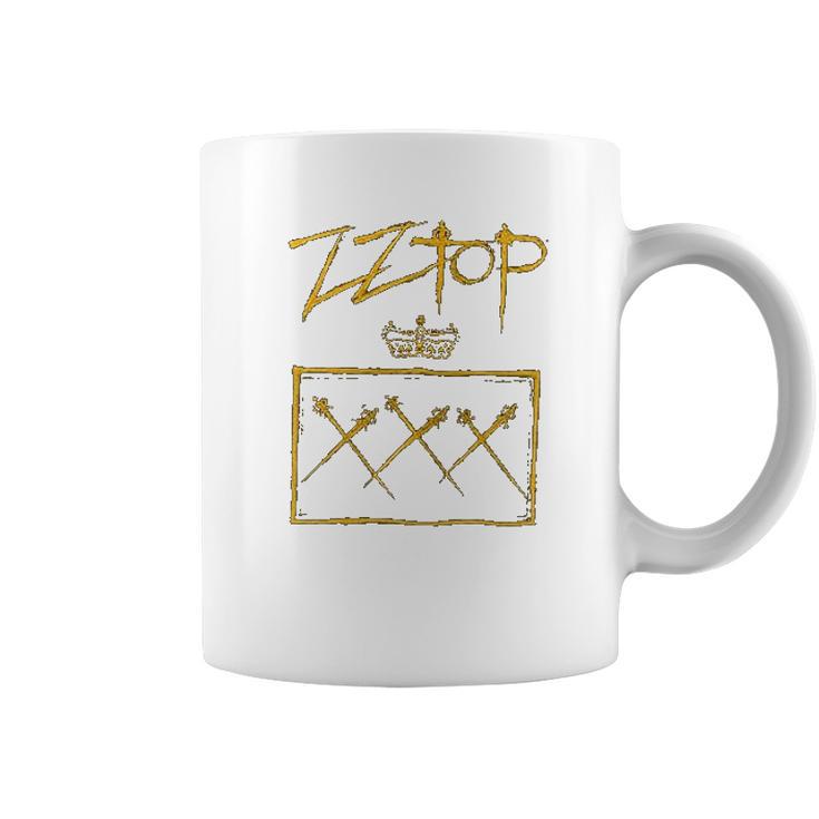 Vintage Zz Top Swords Coffee Mug