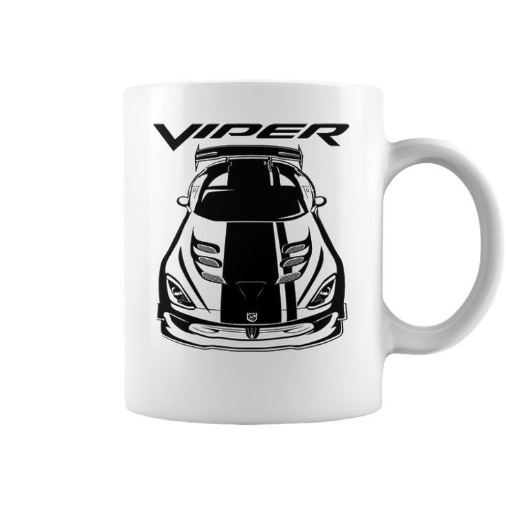 Viper Acr 5Th Generation   Black Stripes Coffee Mug