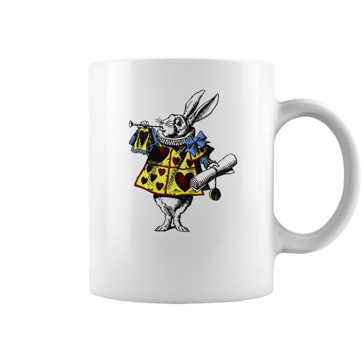 White Rabbit Alice In Wonderland Coffee Mug