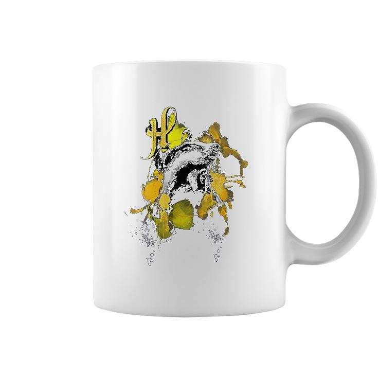 Womens Harry Potter Urban Elegance Hufflepuff Badger Coffee Mug